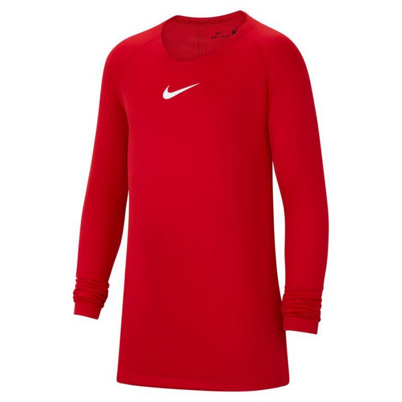 Koszulka Nike Y Park First Layer AV2611 657 M (137-147cm) czerwony