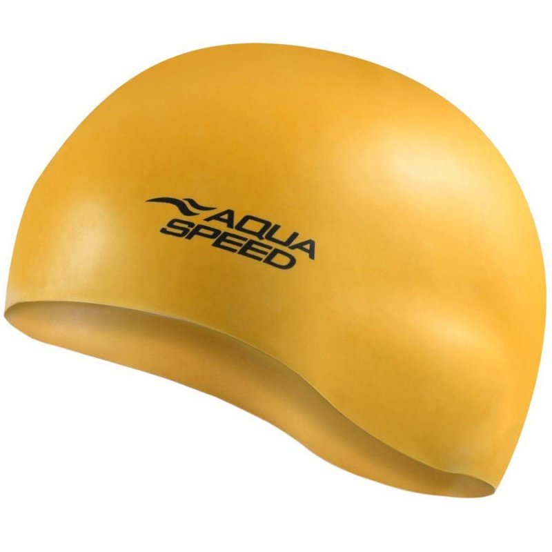Czepek Aqua-Speed silikon Mono senior złoty