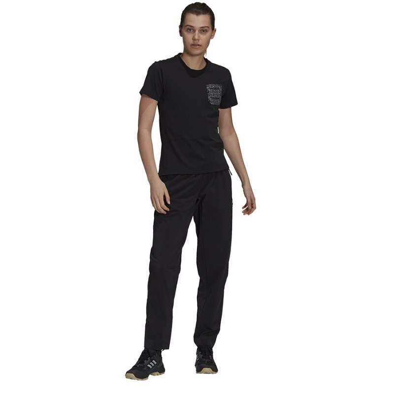 T-Shirt adidas TX Pocket Tee GU8984 czarny M