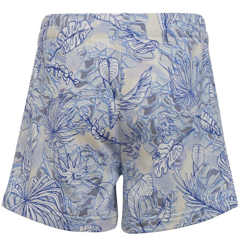 Spodenki adidas SUM Allover Print Short girls HR5832 niebieski 152 cm