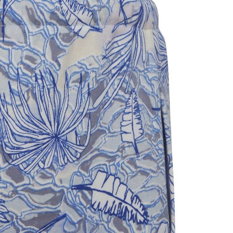 Spodenki adidas SUM Allover Print Short girls HR5832 niebieski 170 cm