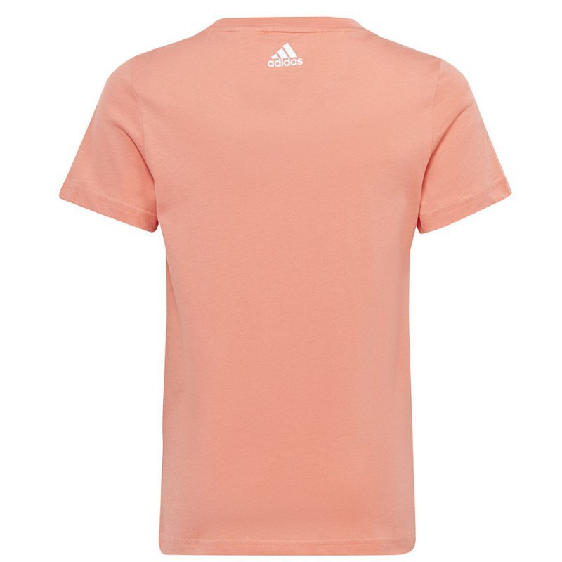 T-shirt adidas LIN Tee Jr IC3153 czerwony 140 cm