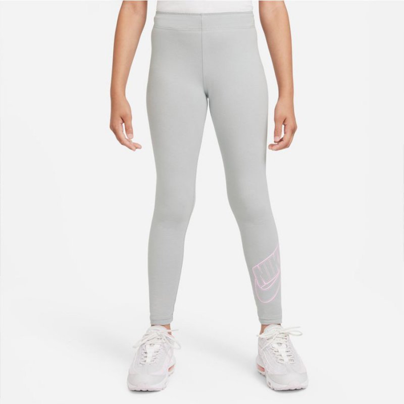 Legginsy Nike Sportswear Favorites DD6278 077 szary L (147-158cm)