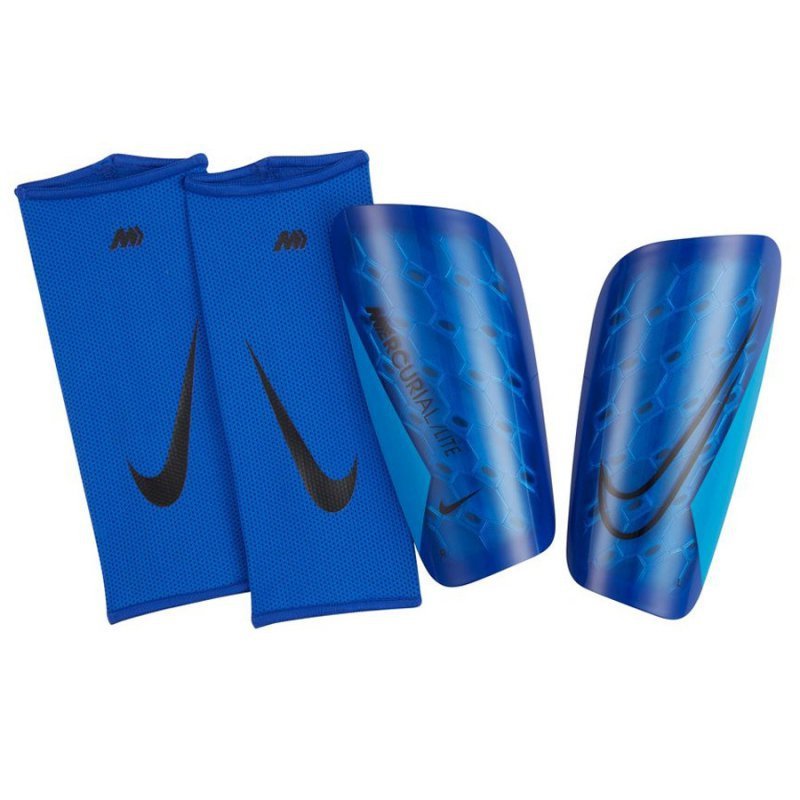 Nagolenniki Nike Mercurial Lite DN3611 416 niebieski L