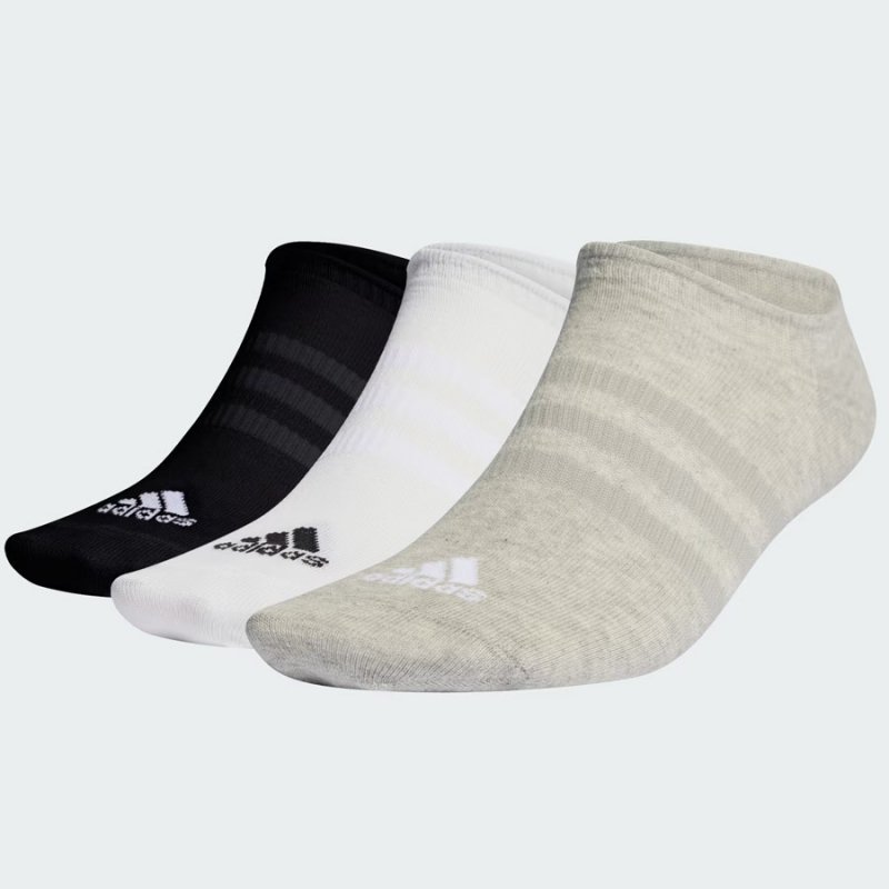 Skarpety adidas Thin and Light No-Show 3PP IC1328 multikolor 40-42