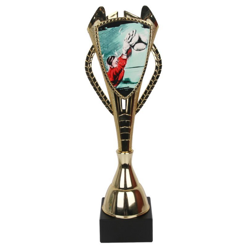Puchar Tryumf 7243/SOC3 piłka nożna złoty C - 40,5 cm złoty