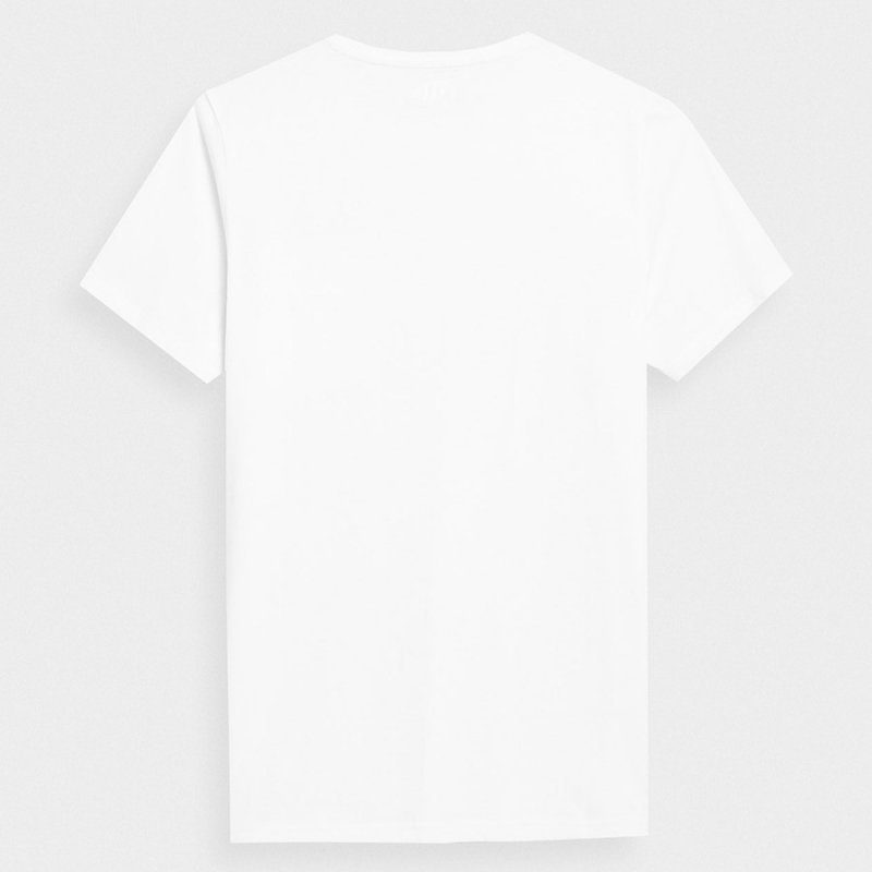 T-Shirt 4F 4FSS23TTSHM299 10S biały XXL
