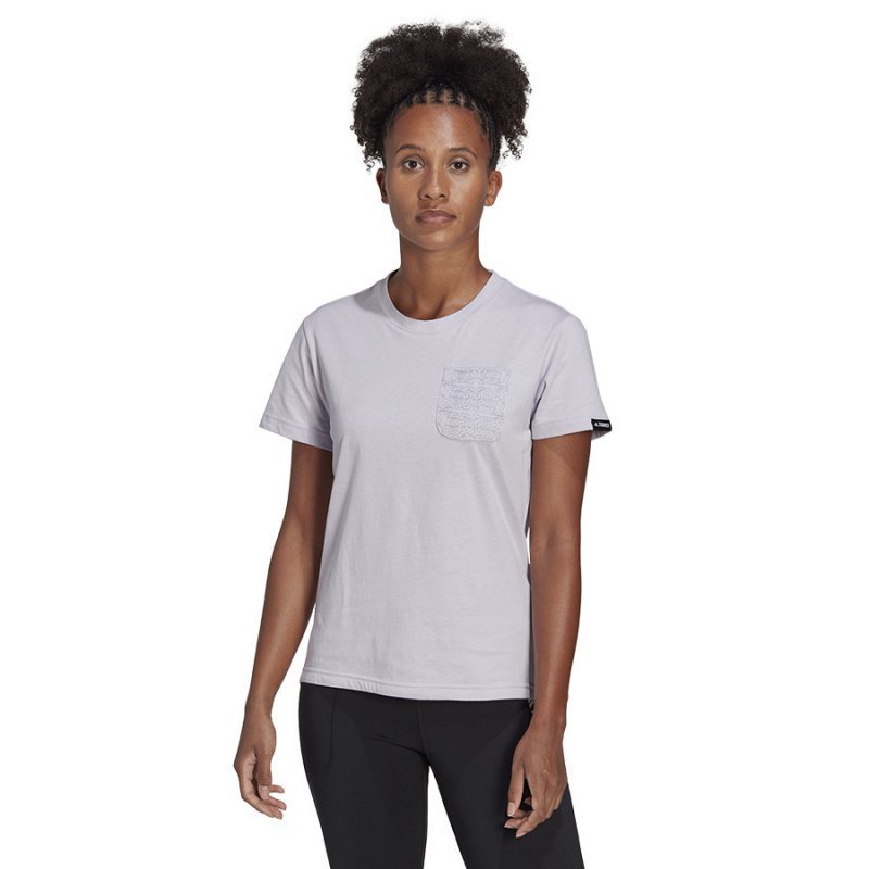 Koszulka adidas TX Pocket Tee HT7247 szary M