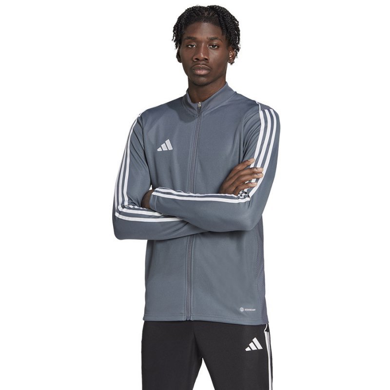 Bluza adidas TIRO 23 Training JKT HS3504 szary S