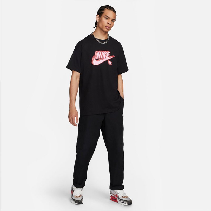 T-Shirt Nike  Sportswear FD1296-010 czarny XL