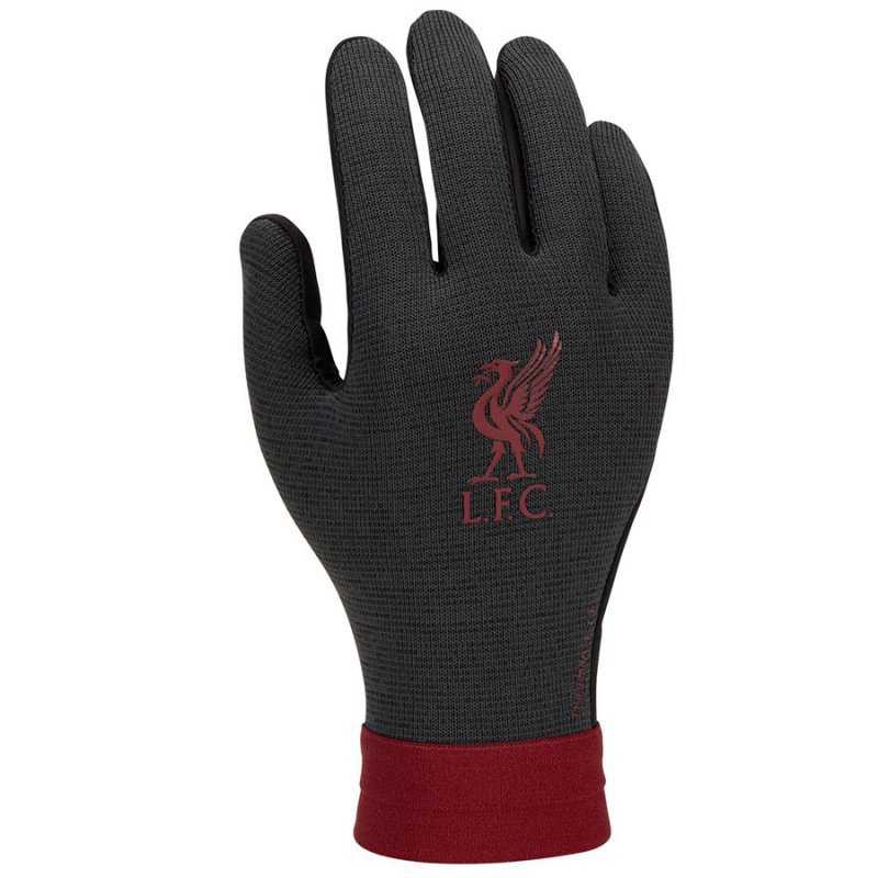 Rękawiczki Nike Liverpool FC Thermafit - HO23 Jr FQ4600-010 czarny M