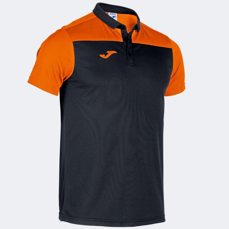 Koszulka Polo Joma Hobby II 101371.108 czarny 140 cm