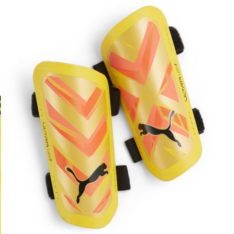 Nagolenniki Puma Ultra Light Strap 030875-09 pomarańczowy M