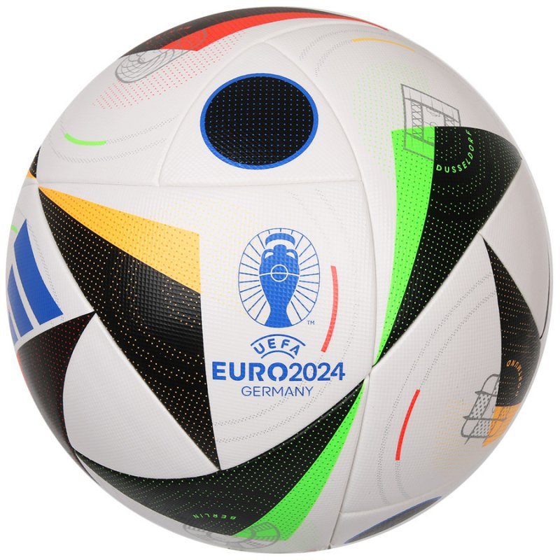 Piłka adidas Euro24 Competition Fussballliebe IN9365 biały 4