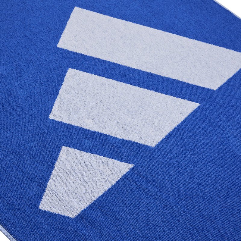 Ręcznik adidas 3 Bar Towel IR6241 niebieski 70cm x 140cm