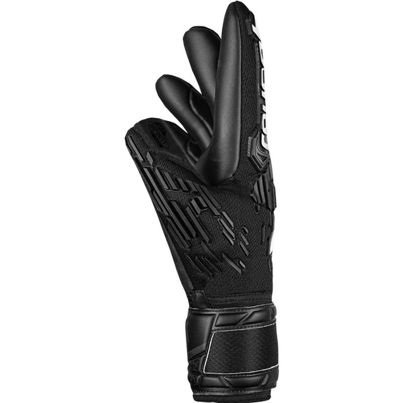 Rękawice Reusch Attrakt Freegel Infinity Finger Support 54 70 730 7700 czarny 8,5
