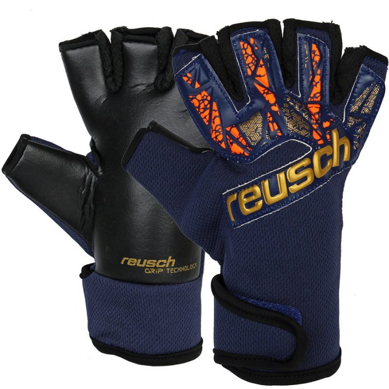 Rękawice Reusch Reusch Futsal Grip 54 70 320 4411 granatowy 8
