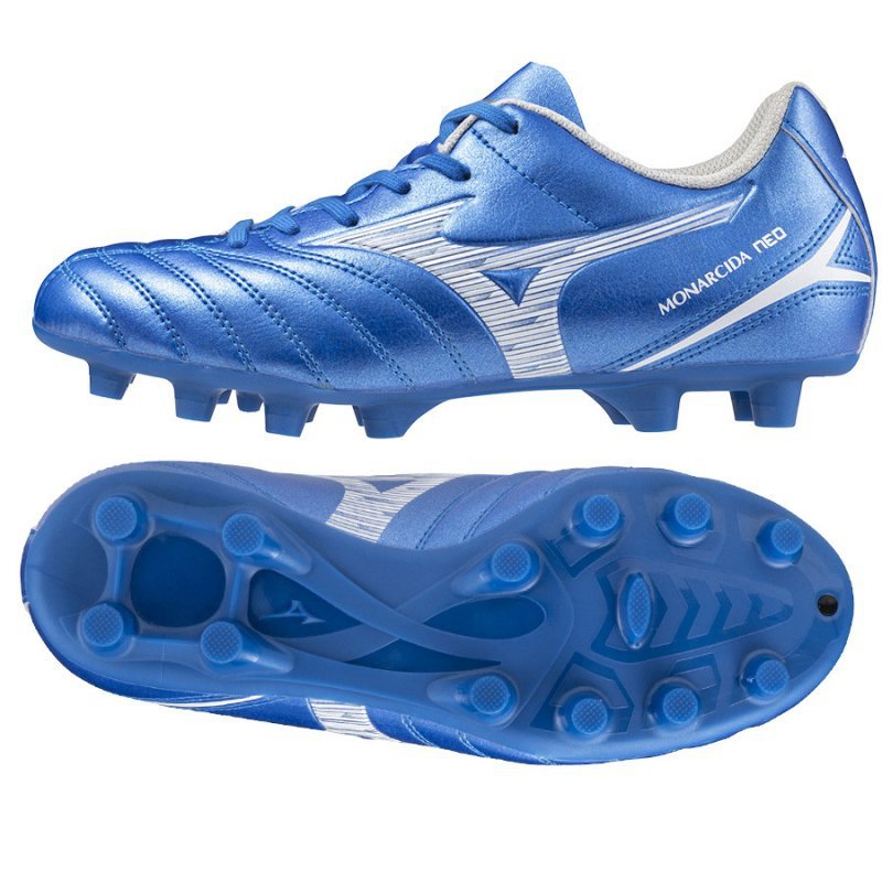 Buty Mizuno Monarcida Neo III Select Jr FG P1GB242527 niebieski 37