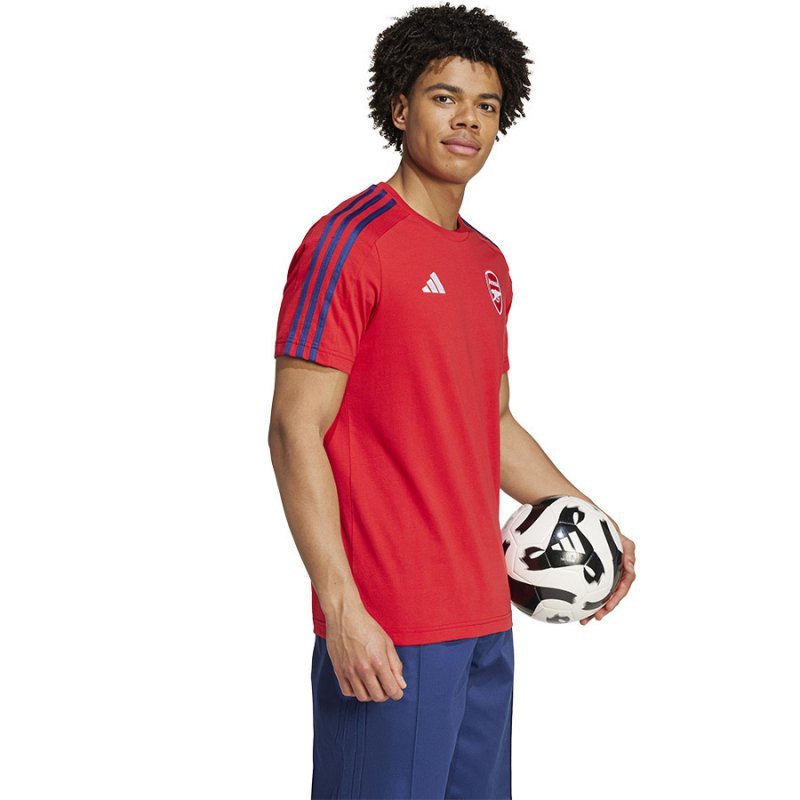 Koszulka adidas Arsenal Londyn DNA Tee IT4104 M czerwony