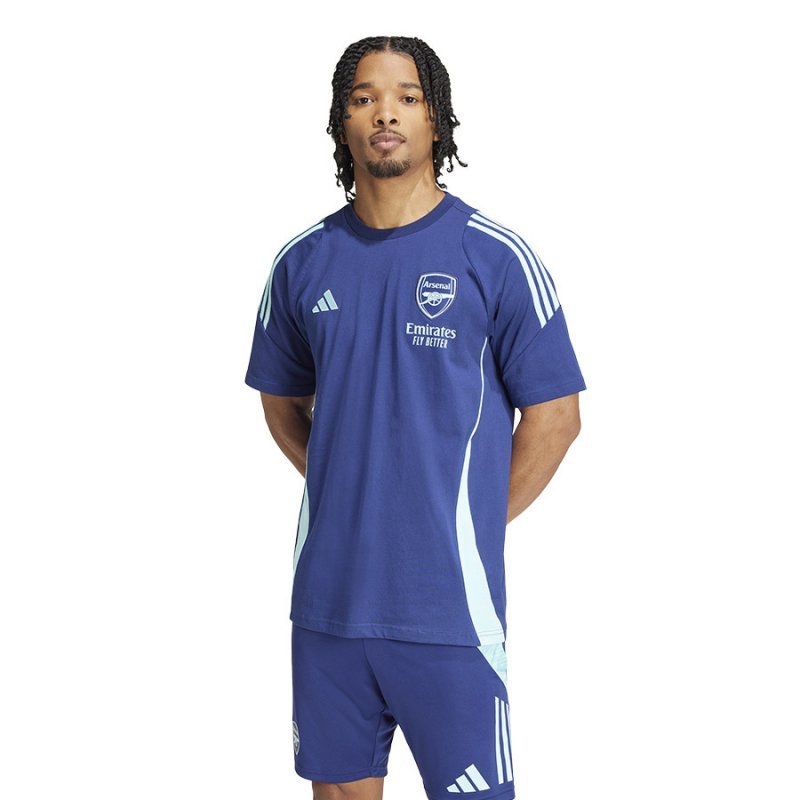 Koszulka adidas Polo Arsenal Londyn Tee IT2221 M niebieski