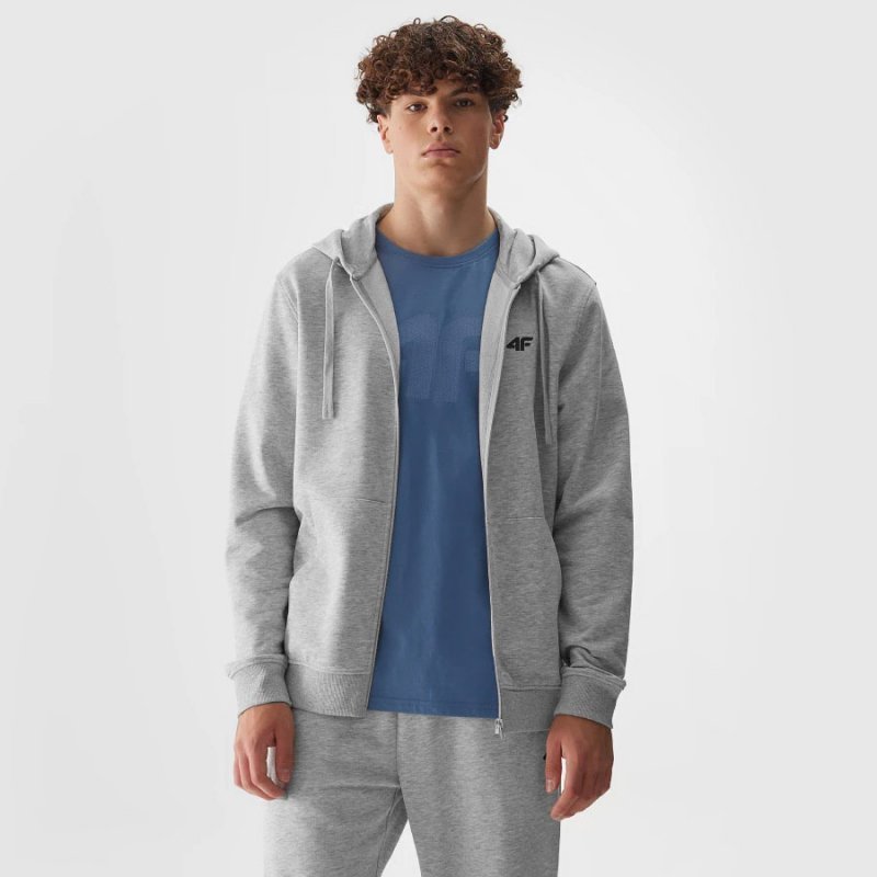 Bluza 4F 4FWSS24TSWSM0951 27M szary XXL