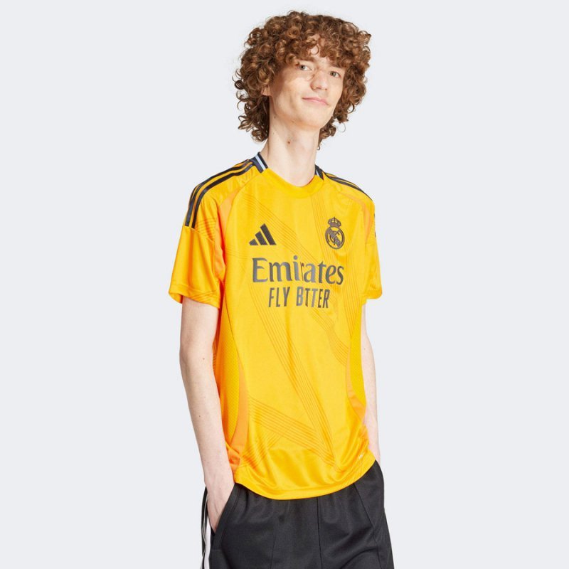 Koszulka adidas Real Madryt Away JSY IU5013 XL pomarańczowy