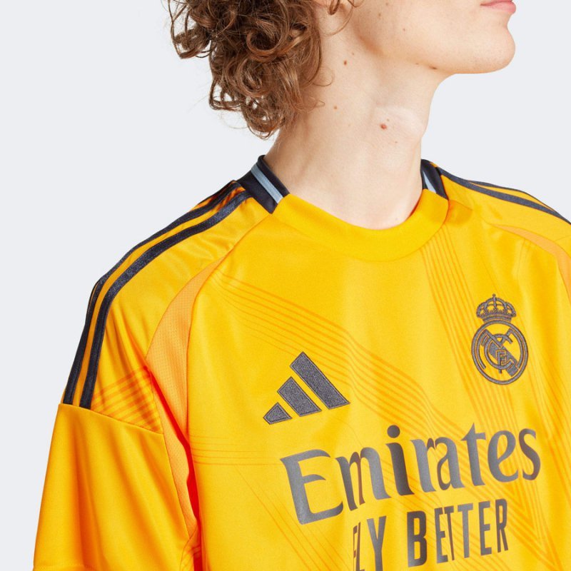 Koszulka adidas Real Madryt Away JSY IU5013 XL pomarańczowy