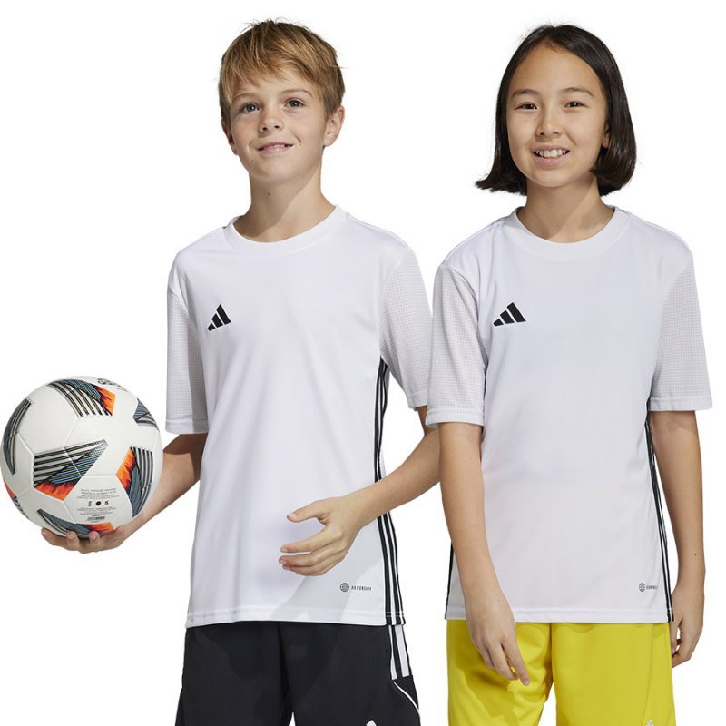 Koszulka adidas Tabela 23 JSY H4453 biały 128 cm