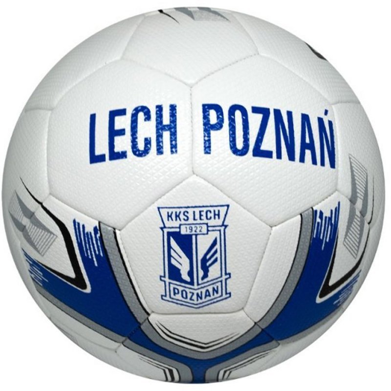 Piłka Lech Poznań Pro Biała 5 biały