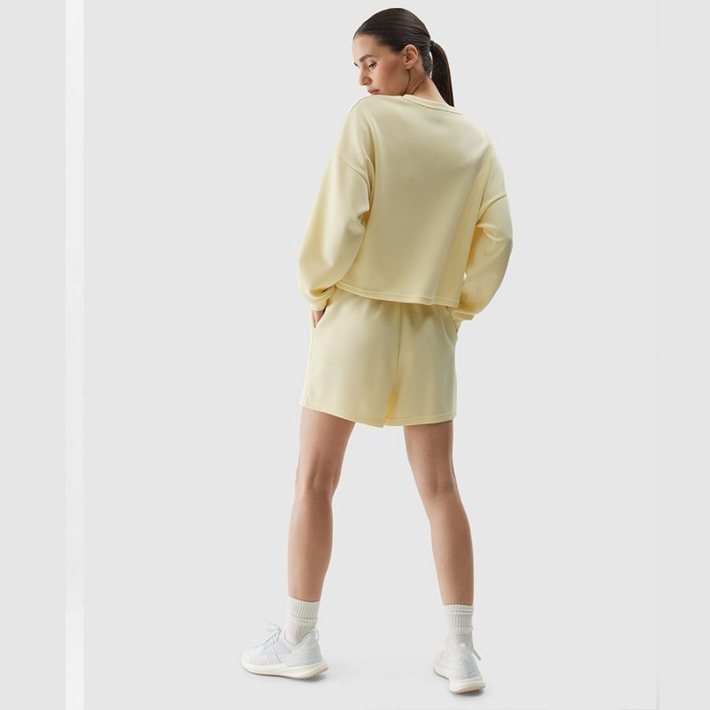Spodenki 4F 4FWSS24TSHOF324 73S żółty L