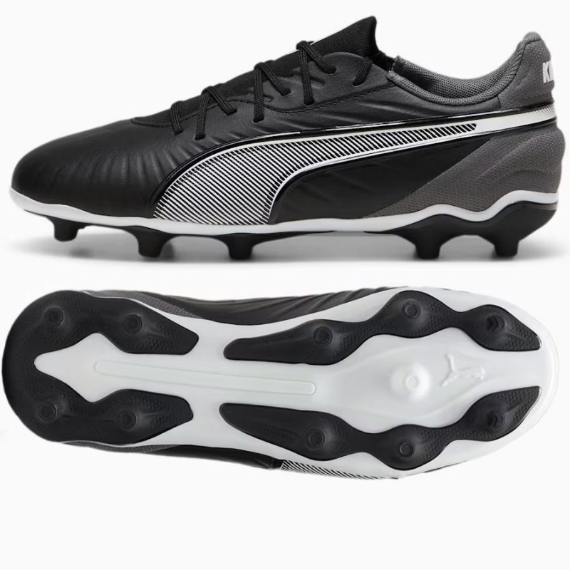 Buty Puma KING Match Jr FG/AG 108048-01 czarny 37 1/2