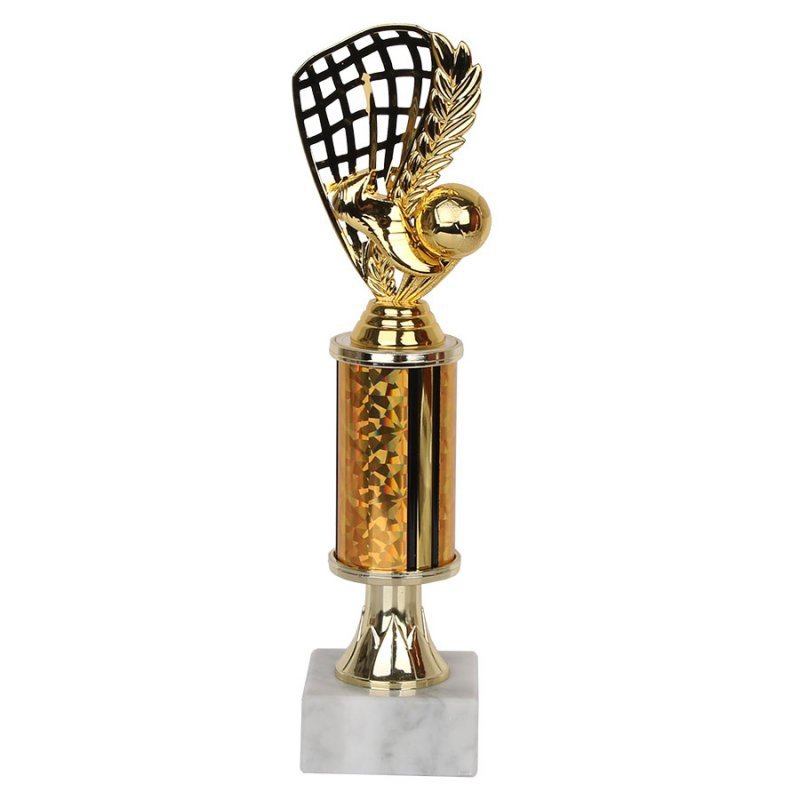 Statuetka piłka nożna Tryumf 28 cm złoty
