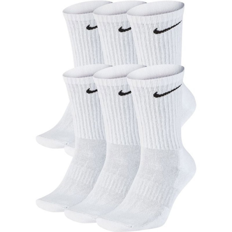 Skarpety Nike Everyday Long Cushion SX7666-100 biały 34-38