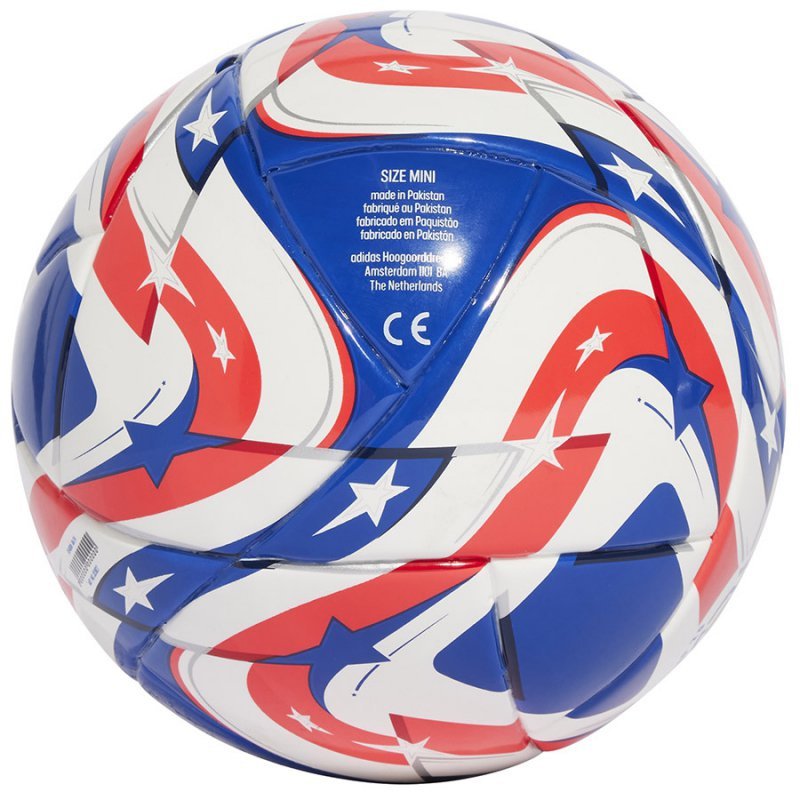 Piłka adidas FCWC Mini JD3827 biały 1
