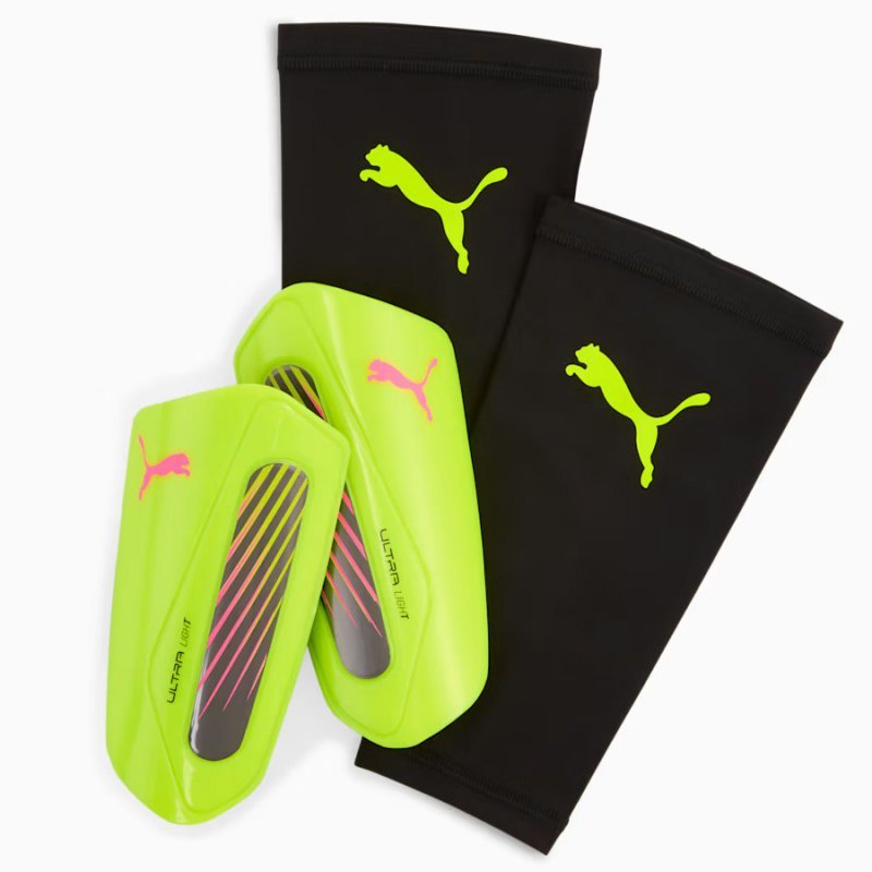 Nagolenniki Puma Ultra Light Strap 030992-02 żółty XL