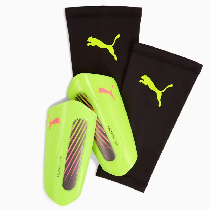 Nagolenniki Puma Ultra Light Sleeve 030989-02 żółty M