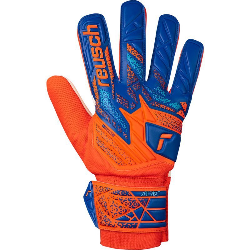 Rękawice Reusch Attrakt Starter Solid 55 70 514 2290 pomarańczowy 10