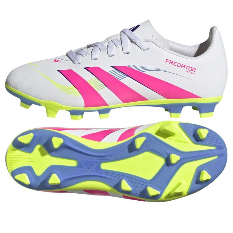 Buty adidas Predator Club Jr FG/MG ID3810 biały 35