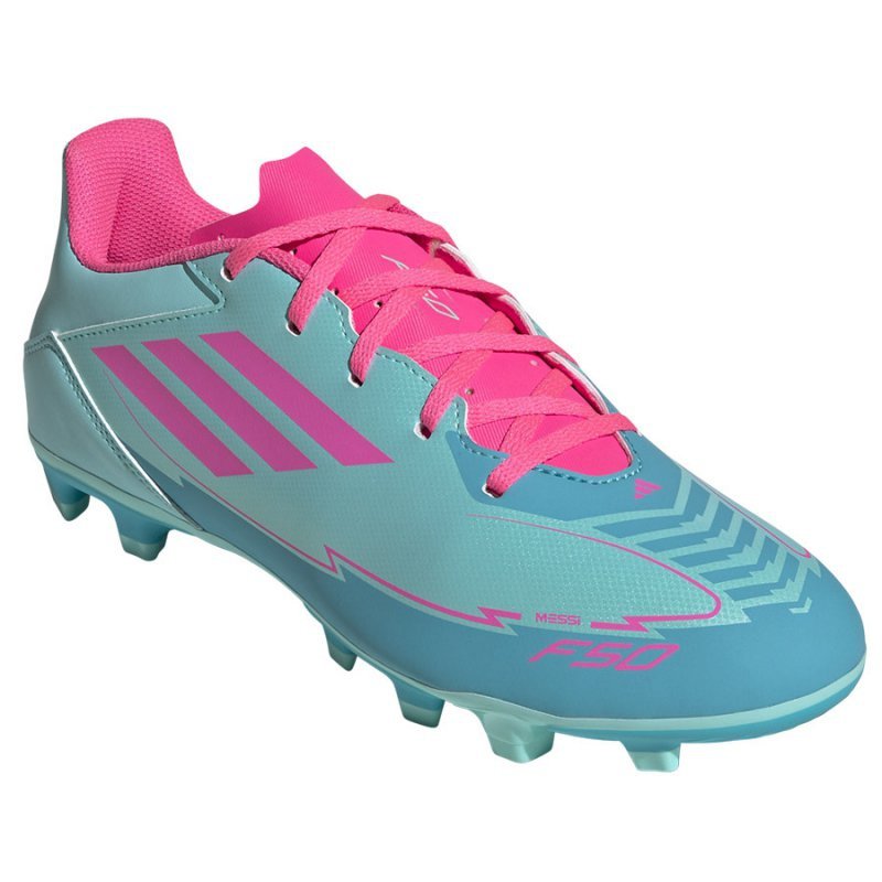 Buty adidas F50 Club FG/MG IH0929 niebieski 42