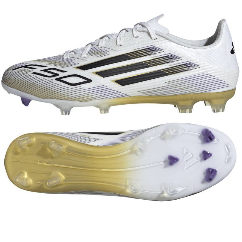 Buty adidas F50 League FG/MG FG Jr JI0005 biały 42