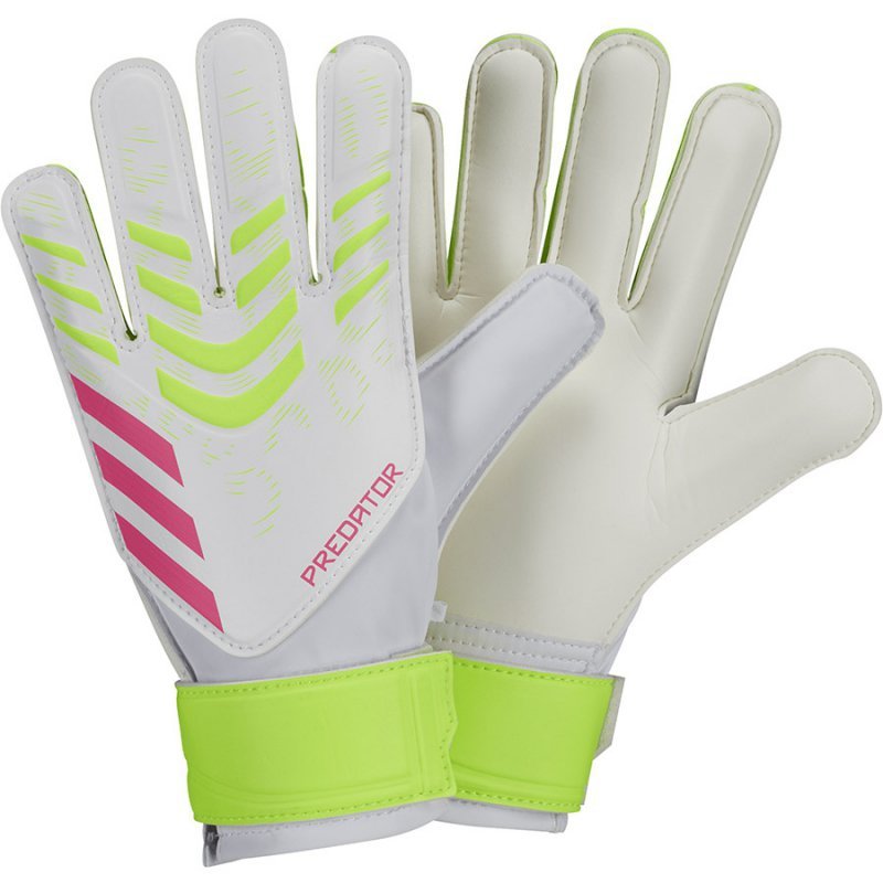 Rękawice adidas Predator Training Jr JH3812 biały 4