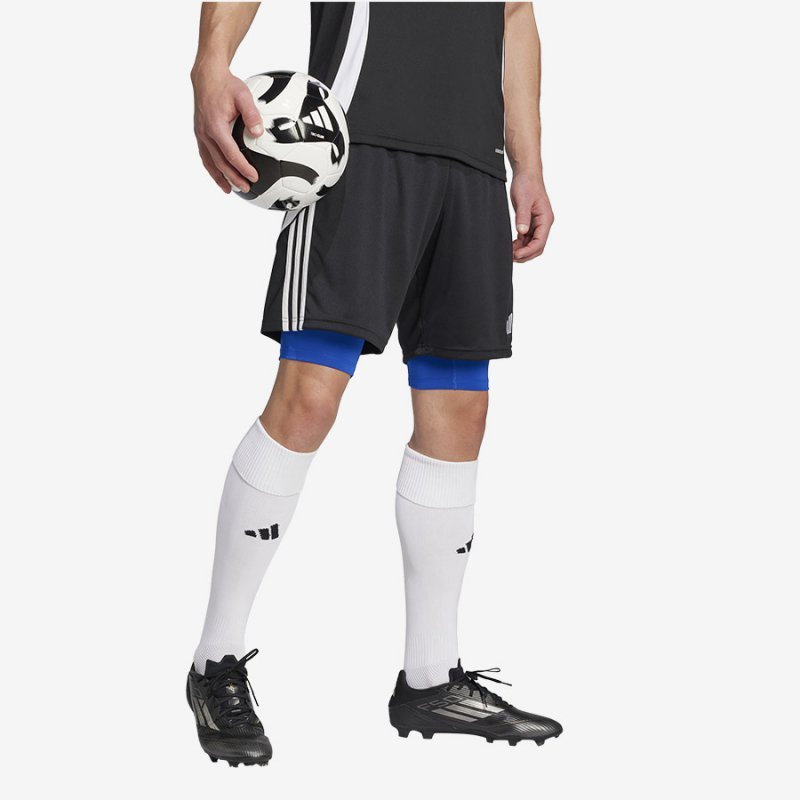 Spodenki adidas TechFit JN7400 niebieski M