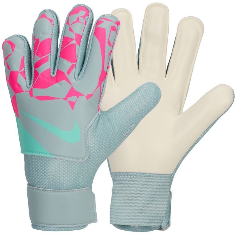 Rękawice Nike Match Jr HQ0258-395 niebieski 5