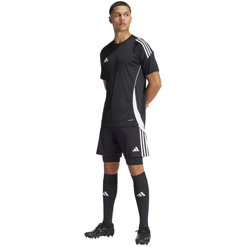Spodenki adidas TIRO 24 Training 2IN1 IJ5605 czarny L