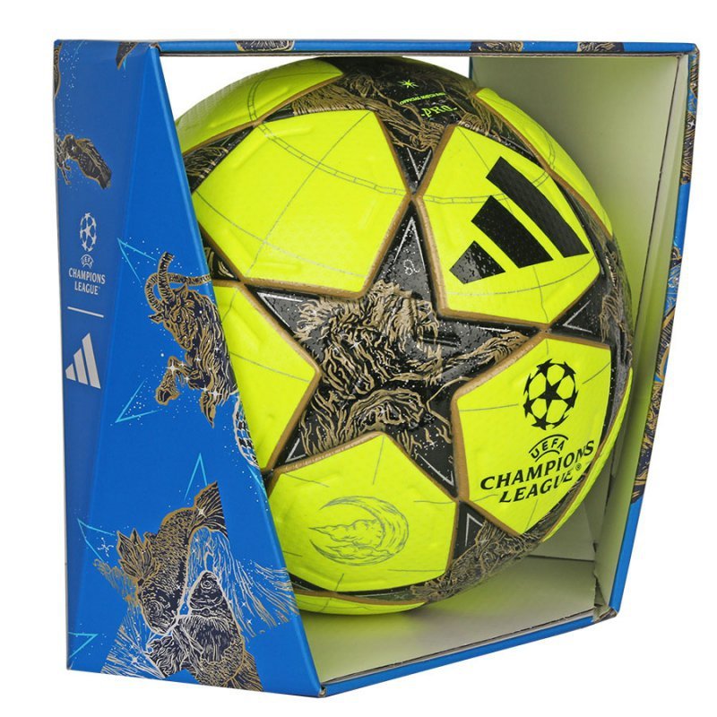 Piłka adidas UCL PRO WTR JP1545 żółty 5