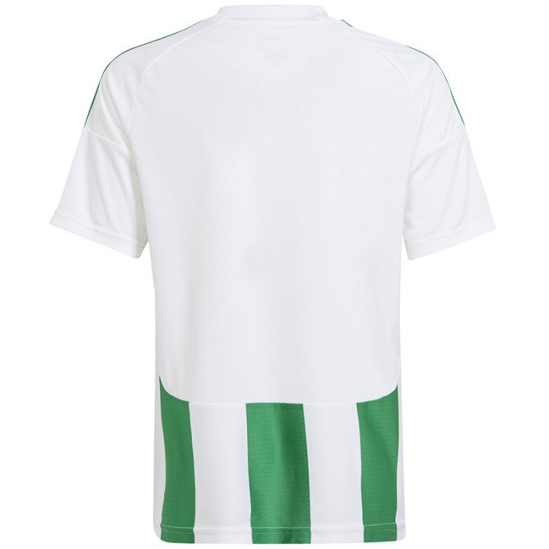 Koszulka adidas STRIPED 24 JSY Jr IW2138 biały 140 cm