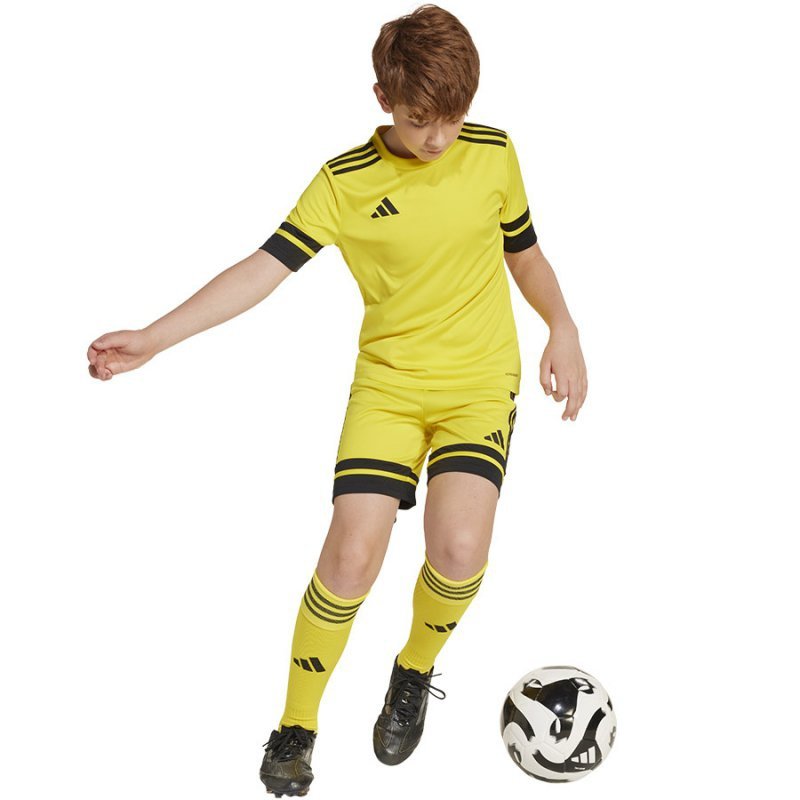 Koszulka adidas SQUADRA 25 JSY Y JJ0056 żółty 116 cm
