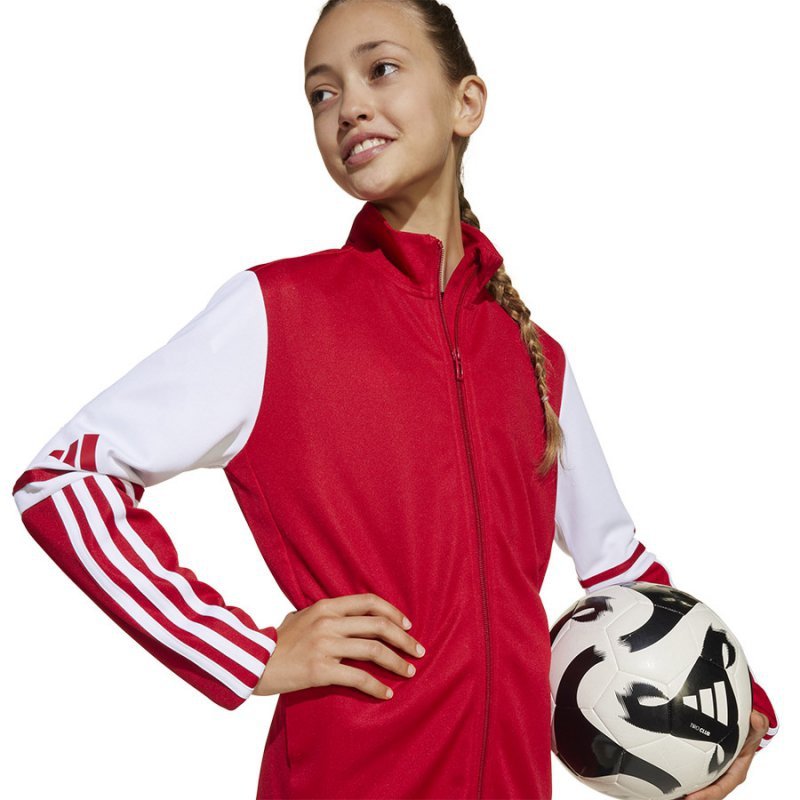 Bluza adidas SQUADRA 25 Training Jacket Junior JD4797 czerwony 140 cm