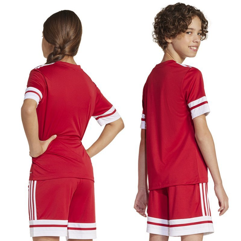 Koszulka adidas SQUADRA 25 JSY Jr JJ0051 czerwony 164 cm