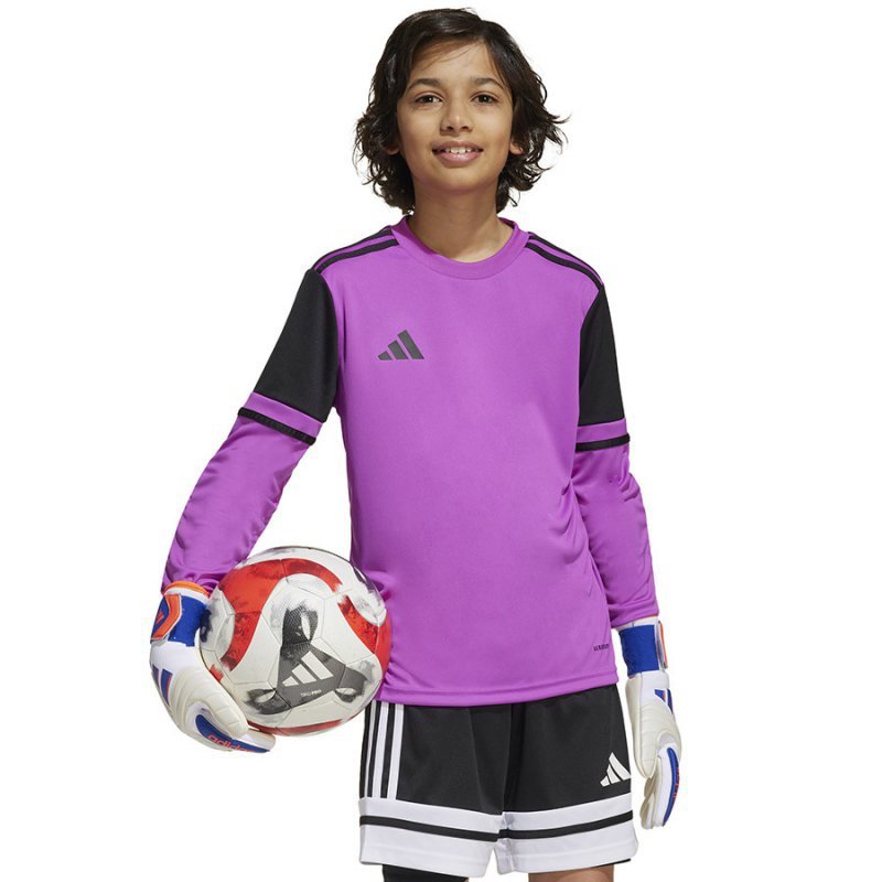 Bluza adidas SQUADRA 25 GK JSY Jr JJ1939 fioletowy 176 cm